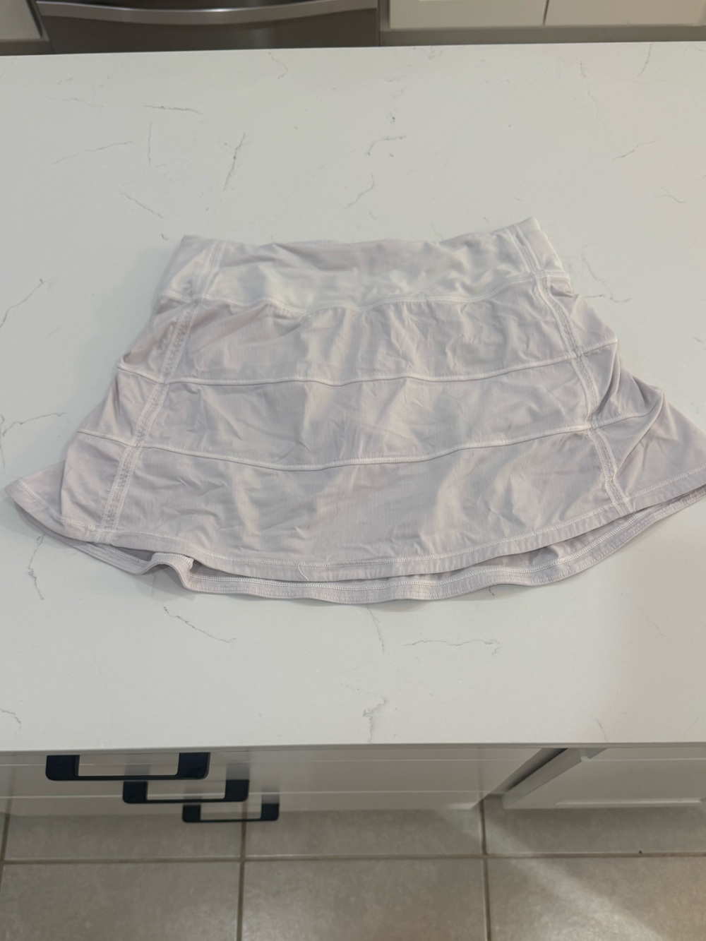 lululemon White Pleated Skort | Women's Size 2 | Tennis & Golf